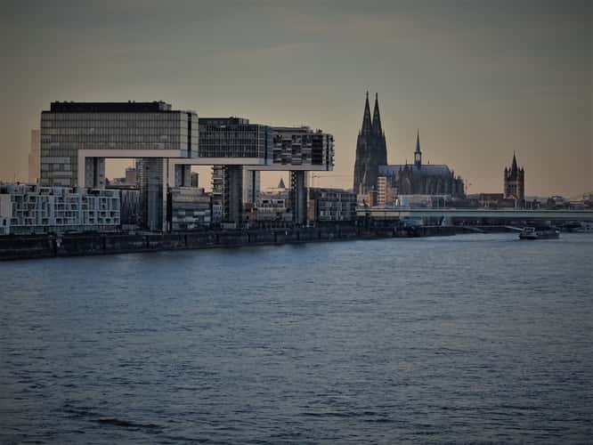 Cologne Panorama from the Southbridge