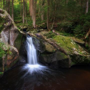 Krai Woog Gumpen Waterfall, Black Forest, Germany