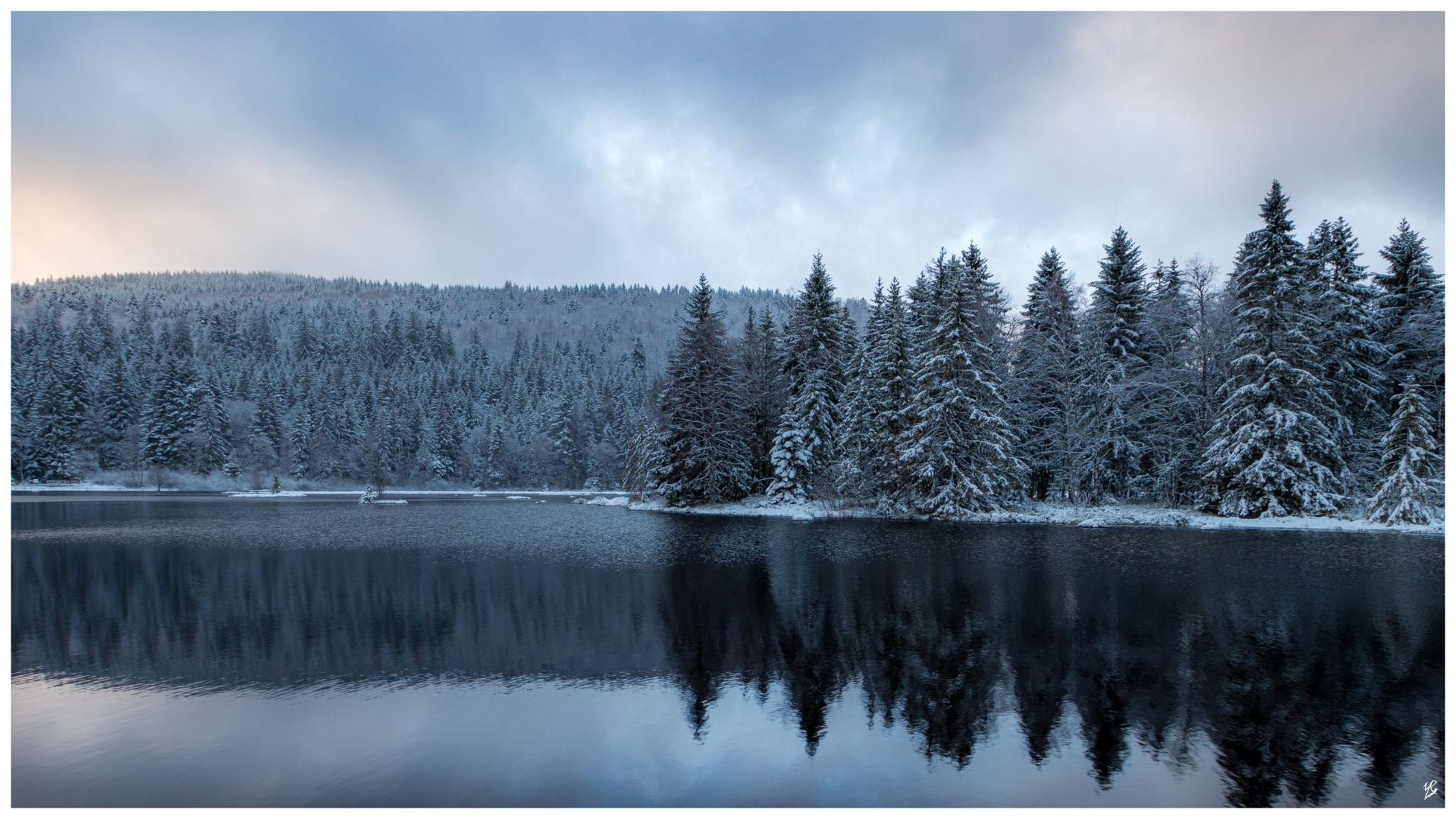 Lac de Lispach, France