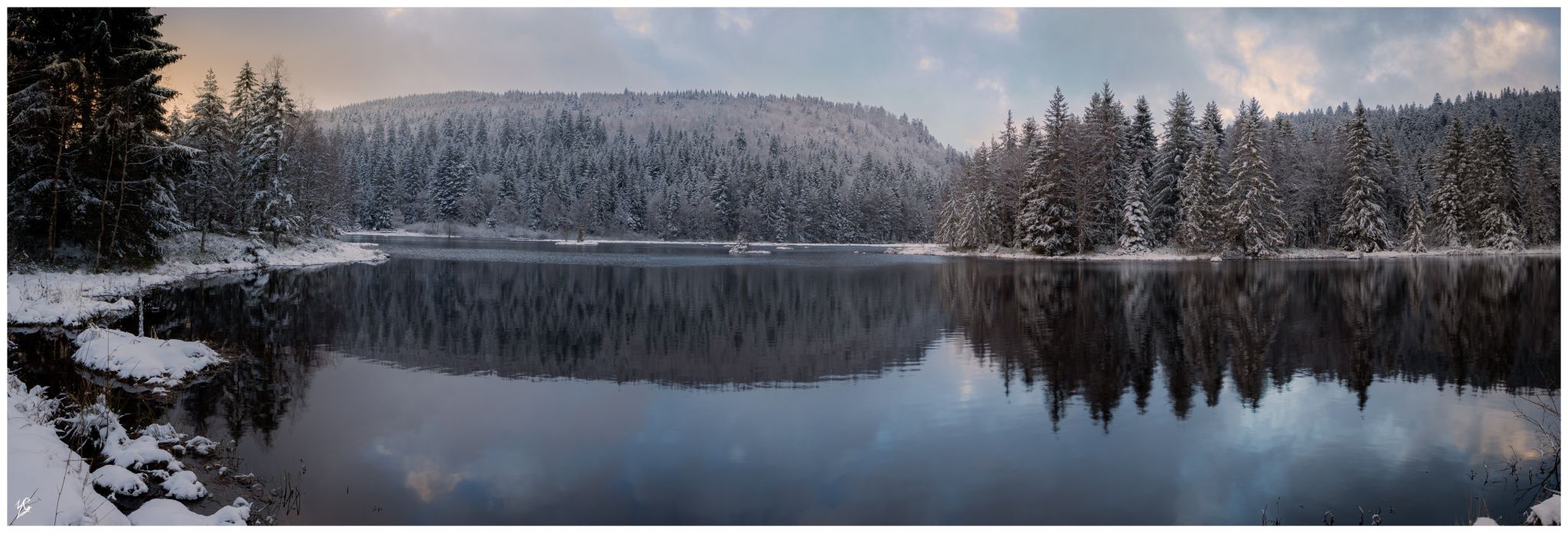 Lac de Lispach, France
