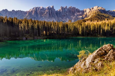 Lake Carezza, Dolomites