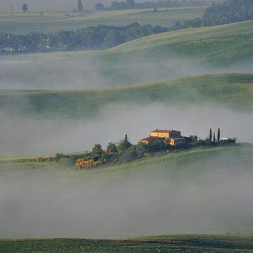 LANDSCAPE FROM PIENZA, Italy