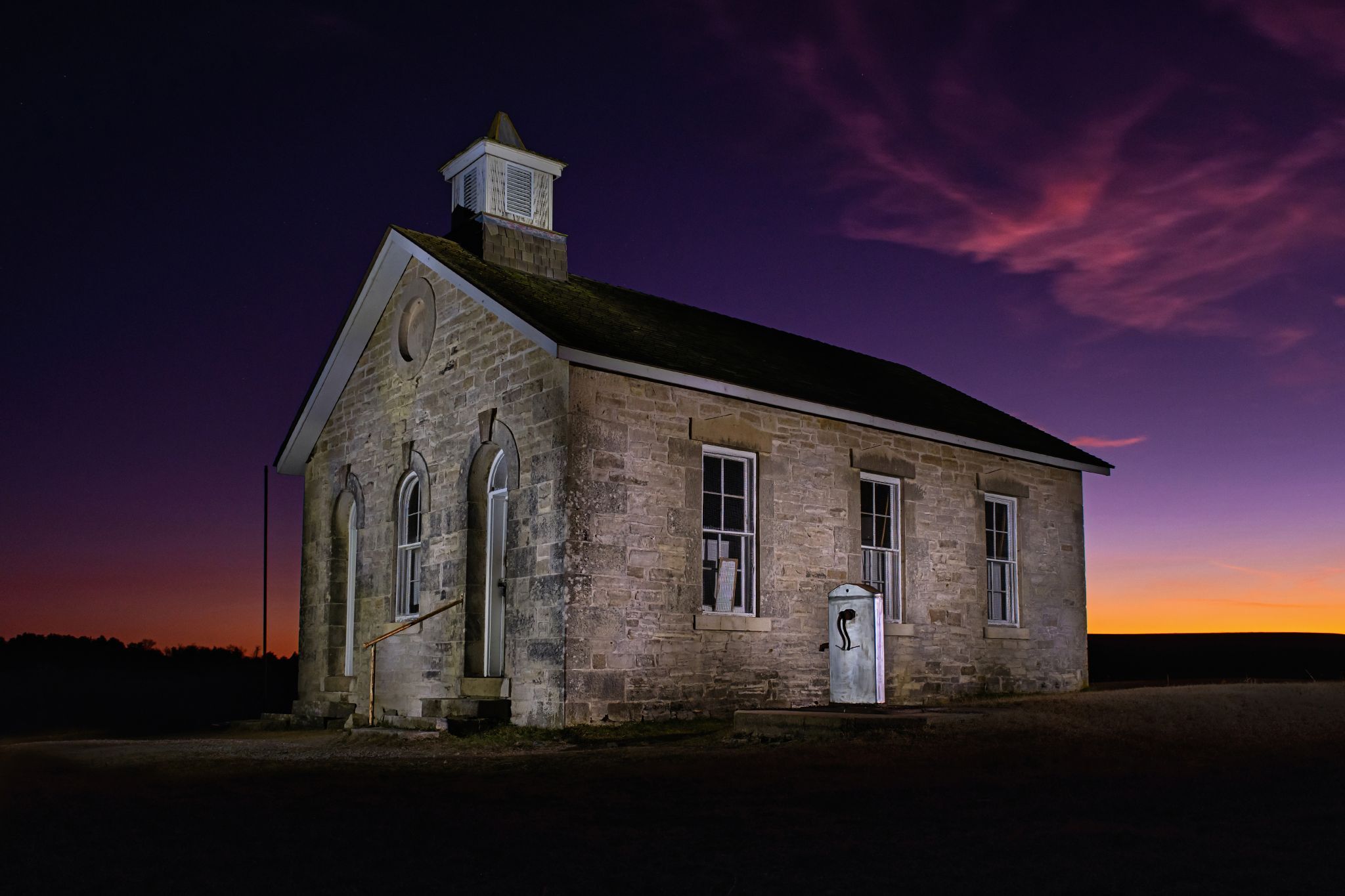 Lower Fox Creek School House, USA