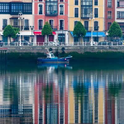 Marina reflections, Spain