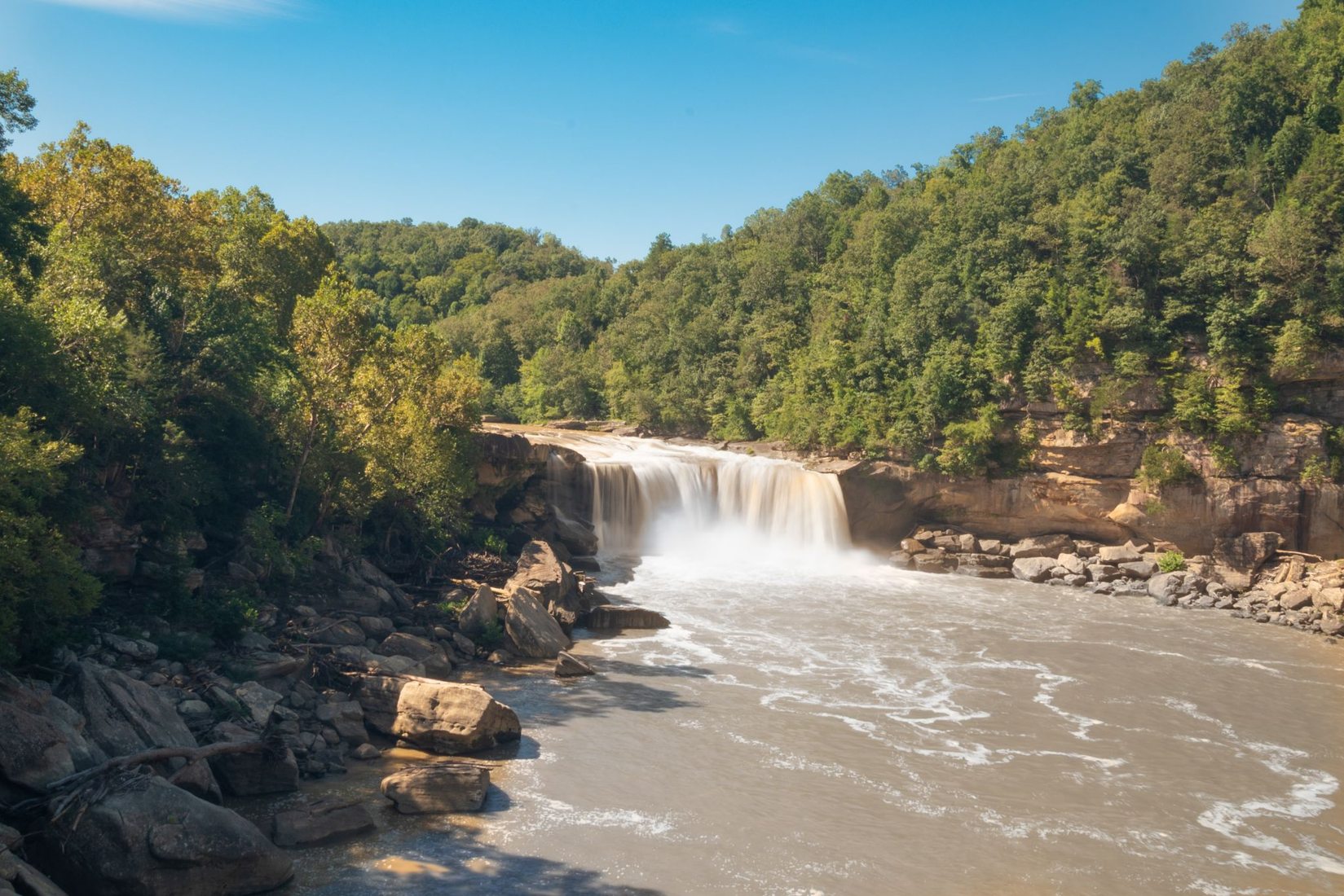 Moonbow at Cumberland Falls, USA