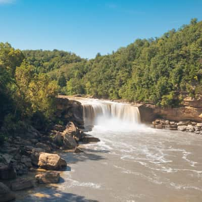 Moonbow at Cumberland Falls, USA