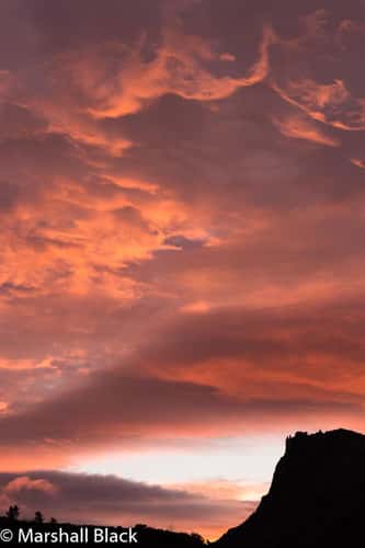 Mountain sunrise