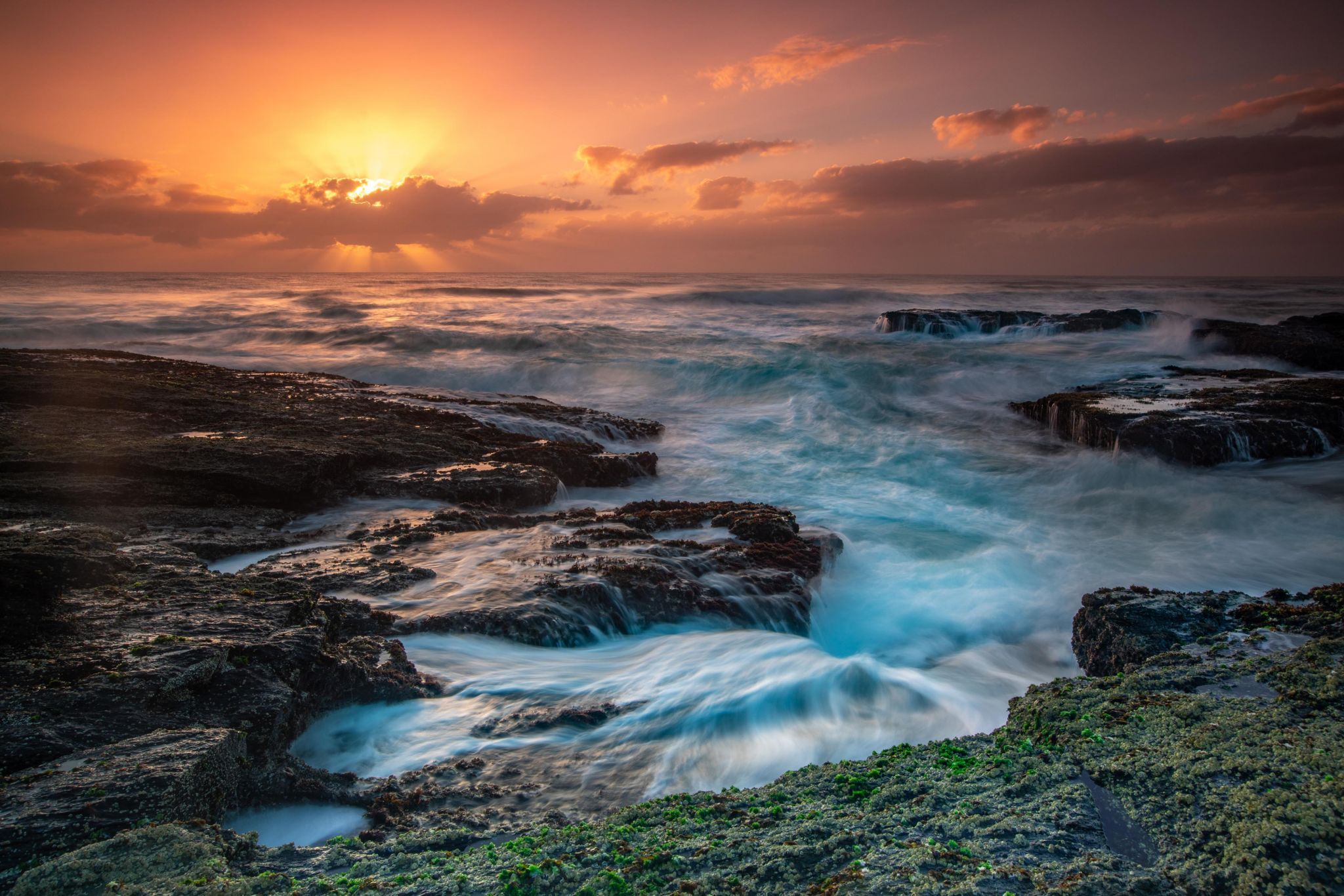 Wellington Rocks Sunrise Nambucca Heads NSW, Australia