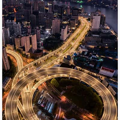 Nanpu Bridge, Shanghai, China