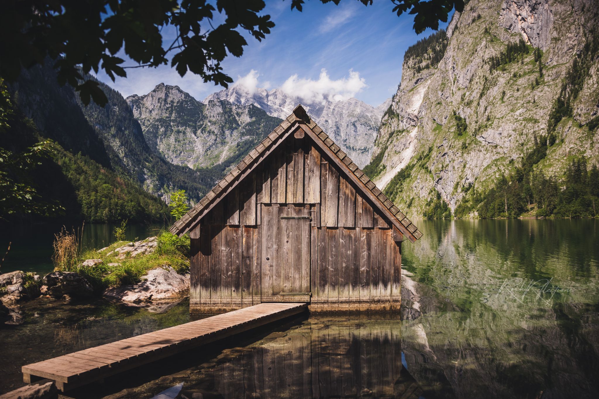 Fishing Hut at Obersee, Germany
