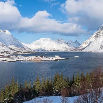 View over Sildpollnes, Norway