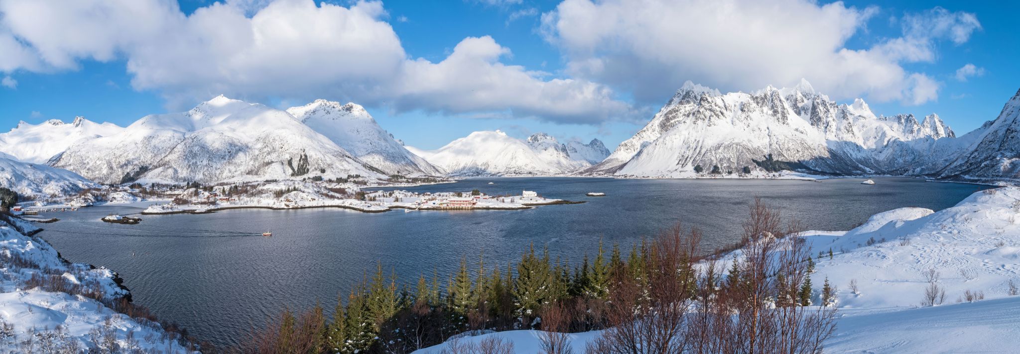 View over Sildpollnes, Norway