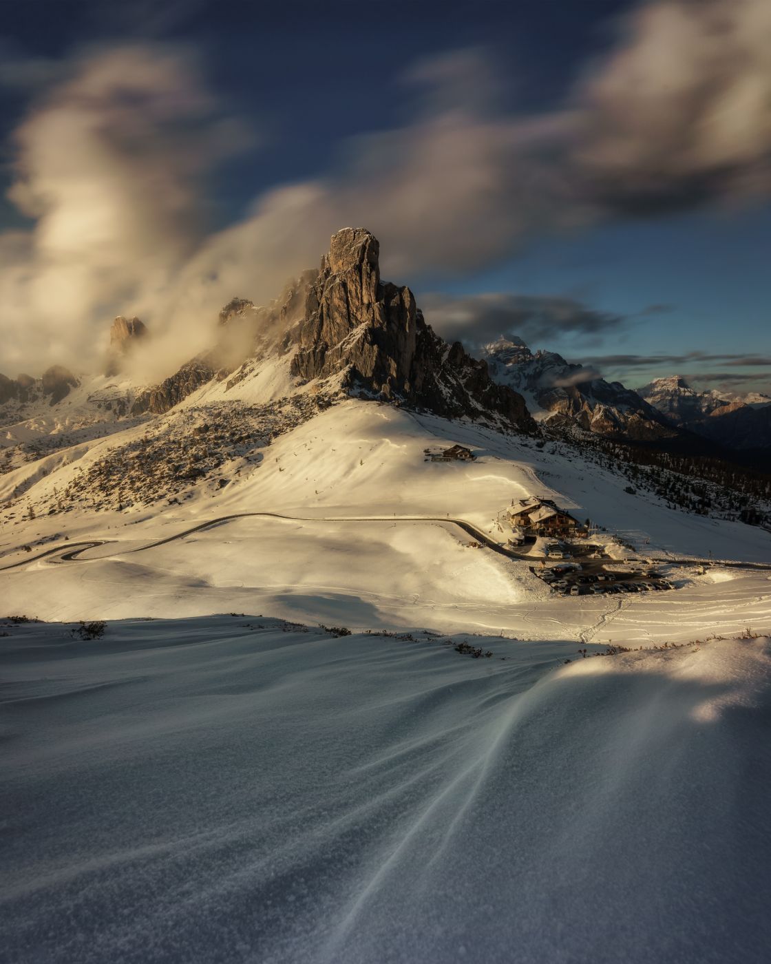 Passo Giau Viewpoint, Dolomites, Italy