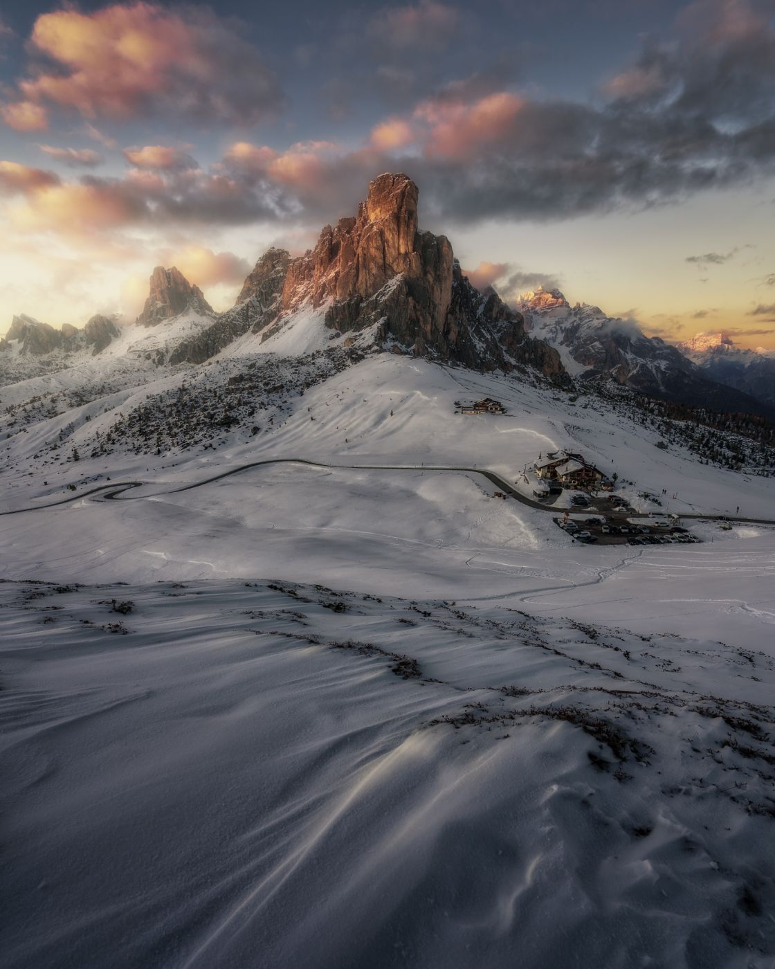 Passo Giau Viewpoint, Dolomites, Italy
