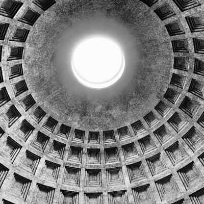 Dome of Pantheon, Rome, Italy