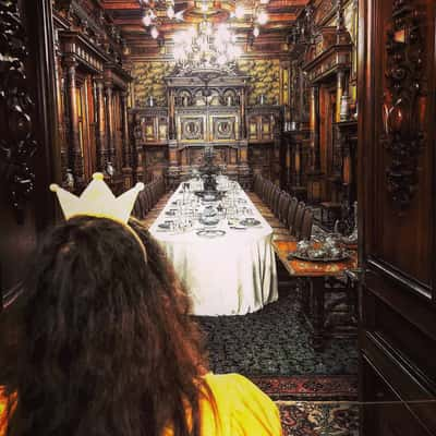 Inside of Peles Castle, Sinaia, Romania