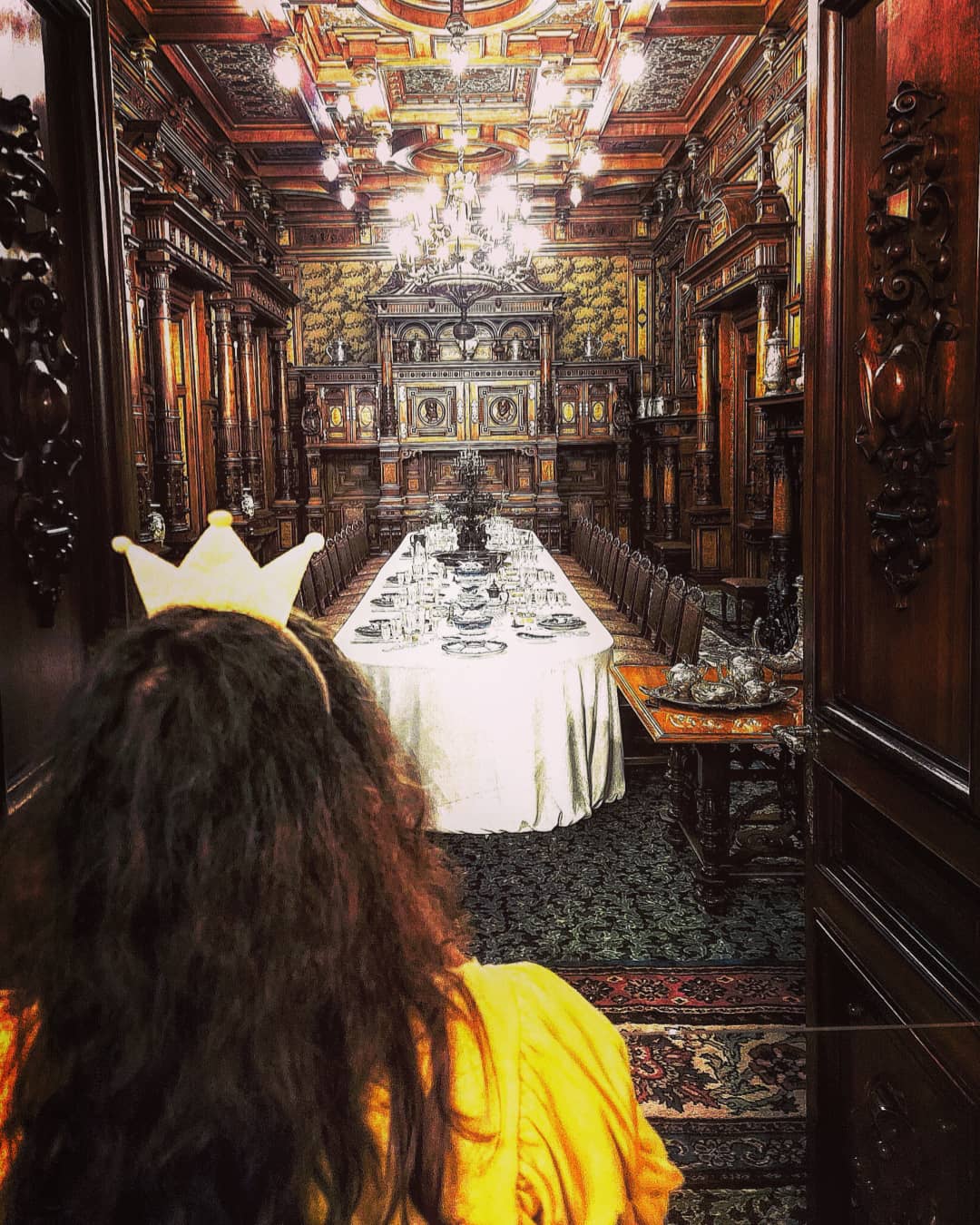 Inside of Peles Castle, Sinaia, Romania