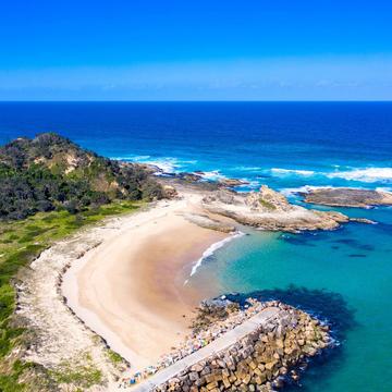 Pilot Lookout Beach, Nambucca Beach, New South Wales, Australia