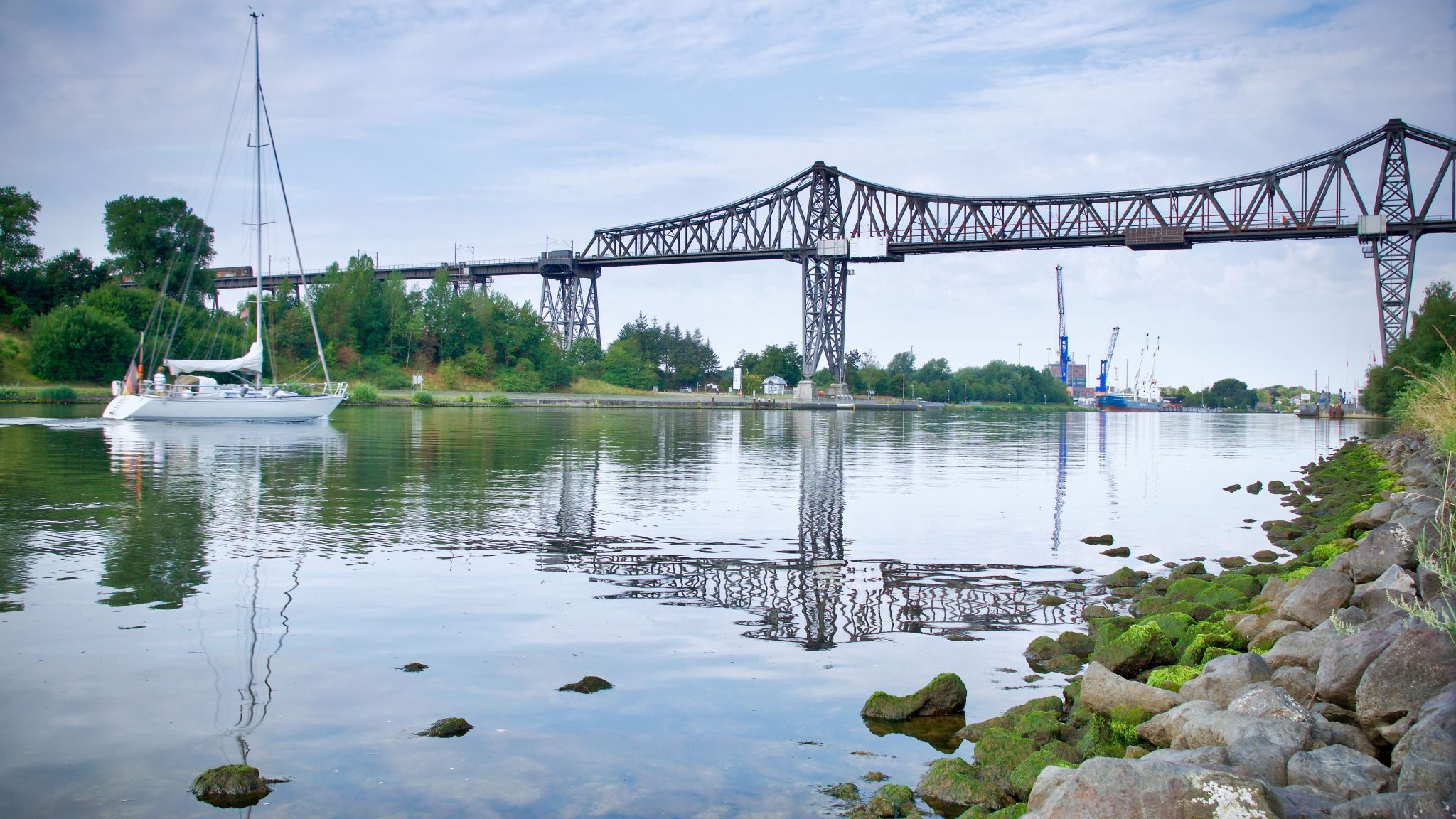 Rendsburg Railway bridge, Germany