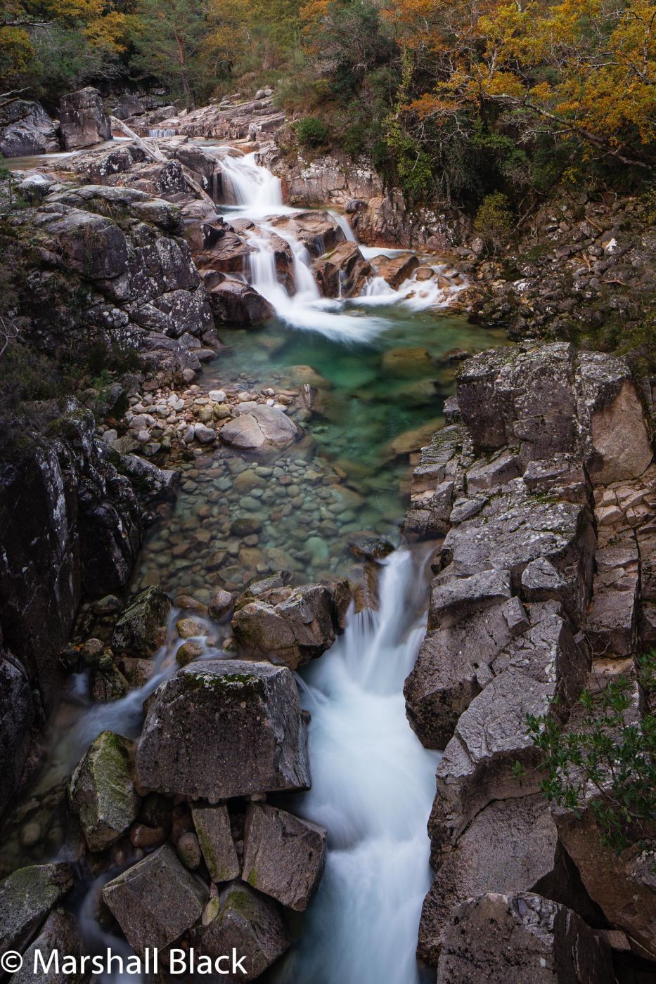 River Homem waterfall, Portugal