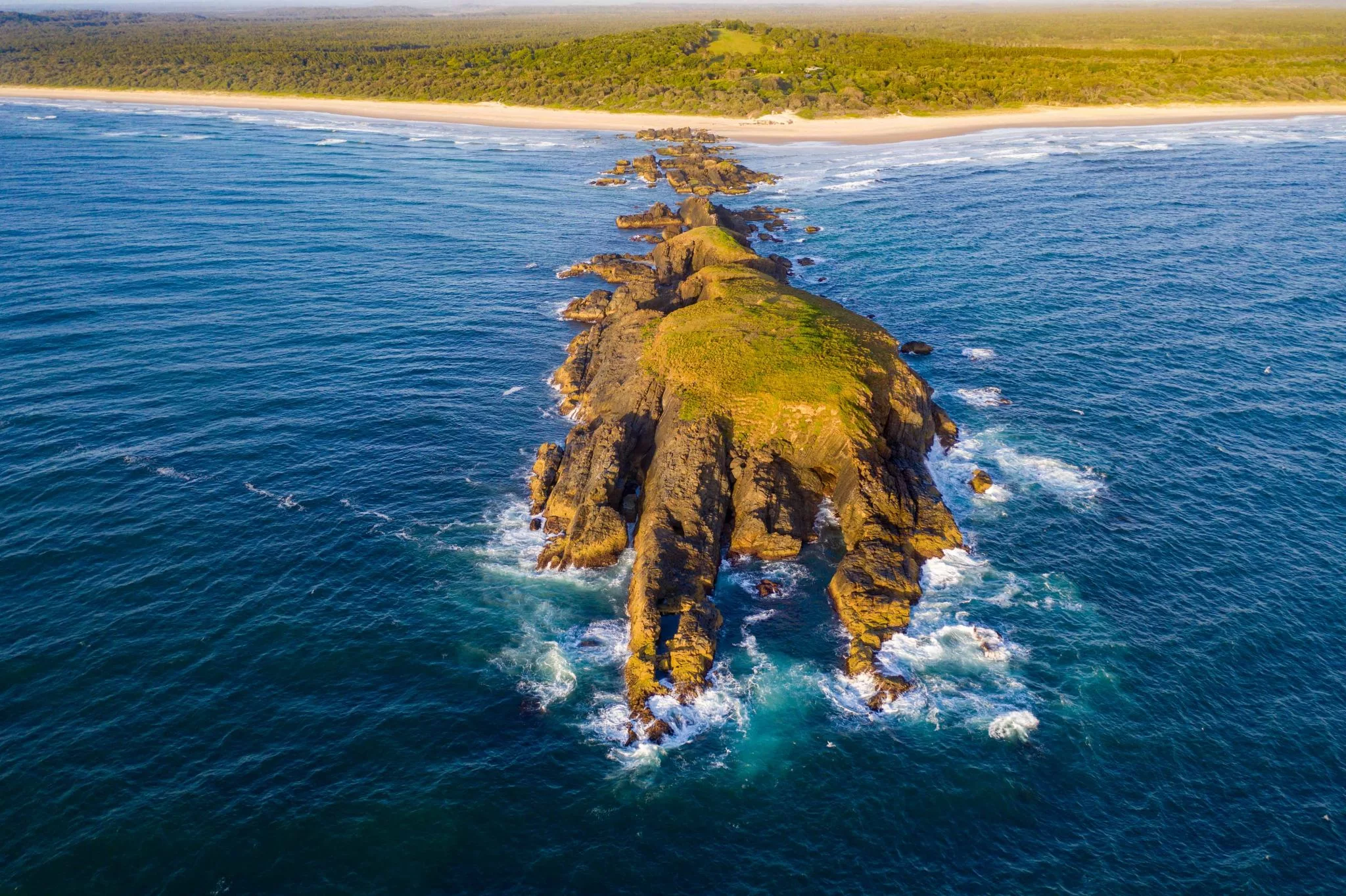 Rock formation known as Delicate Knobby NSW, Australia