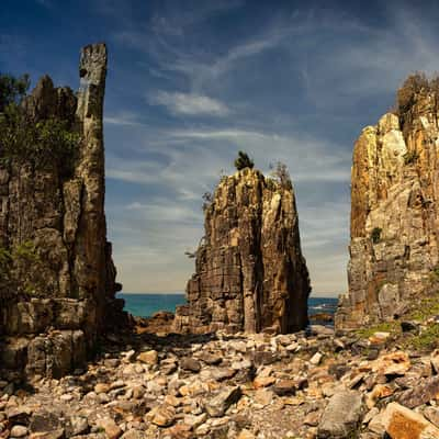 Rocky area Diamond Head New South Wales, Australia