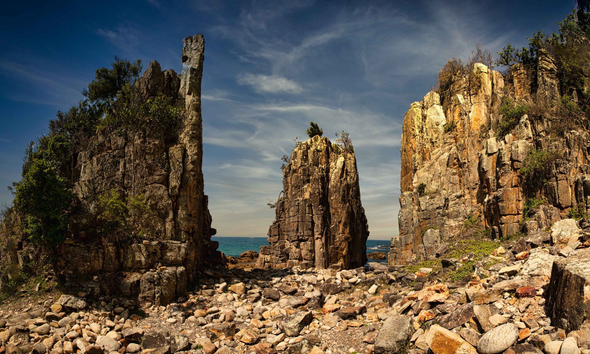 Rocky area Diamond Head New South Wales, Australia