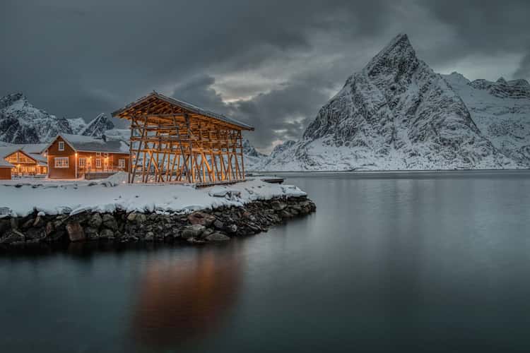 Sakrisøy Fishing Hut, Lofoten