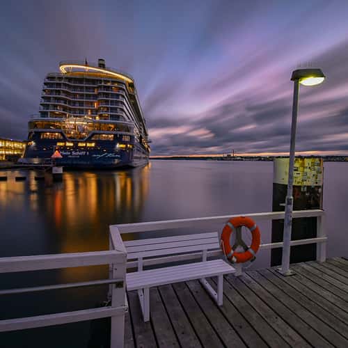 Seegartenbrücke (Lake Garden Bridge), Kiel
