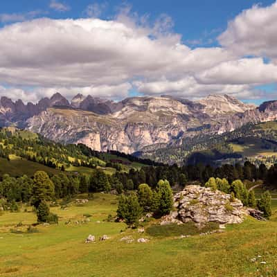 Sella Joch view, Italy