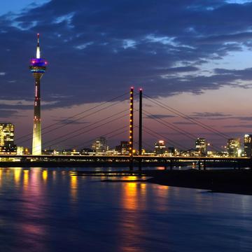 Skyline of Düsseldorf, Germany