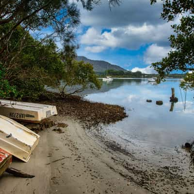 Small Boats & Mangroves Dunbogan New South Wales, Australia