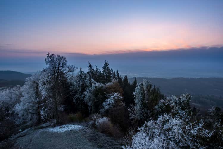 Sonnenaufgang am Neulindenturm