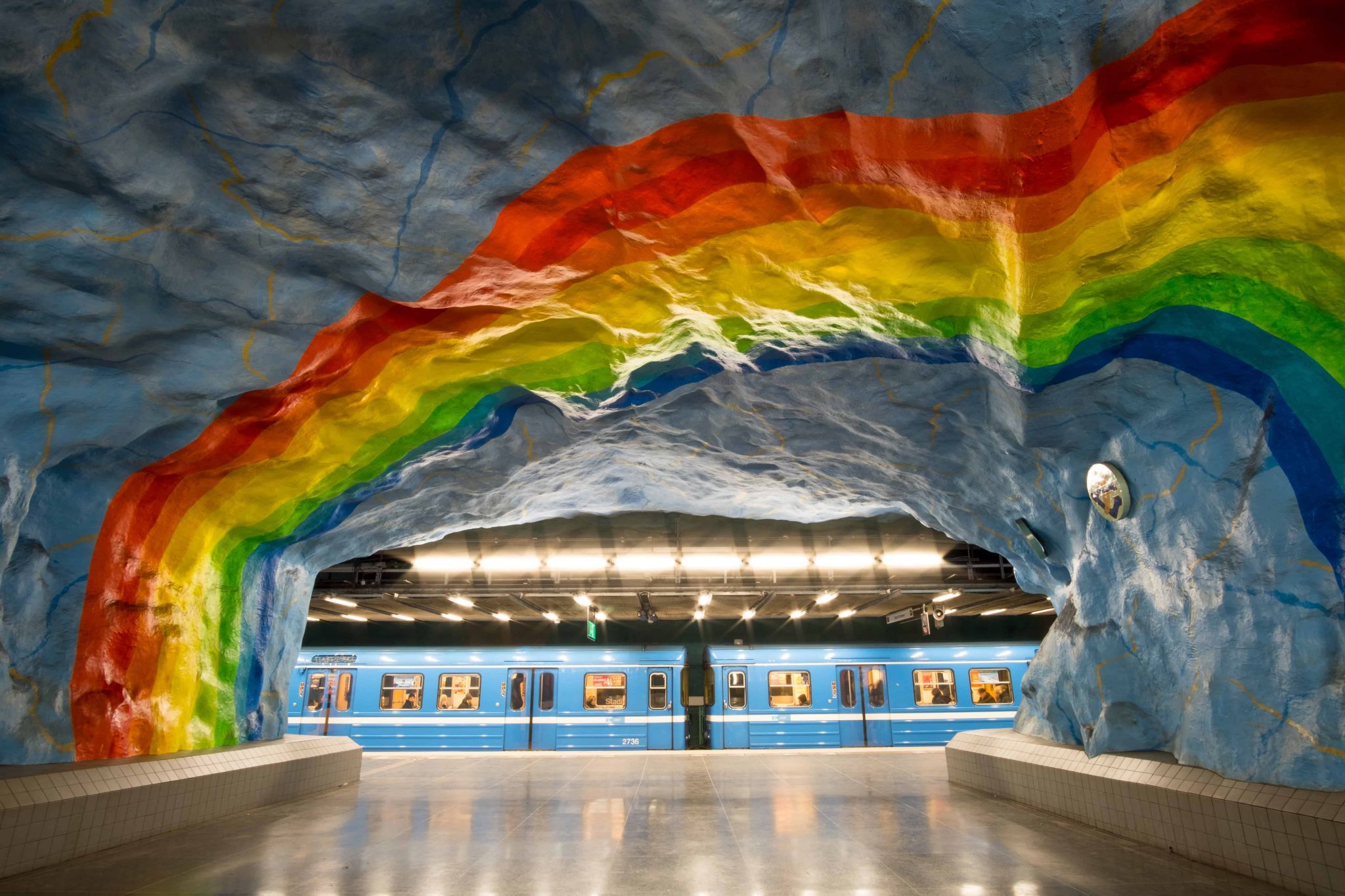 Stadion (Underground Station), Stockholm, Sweden