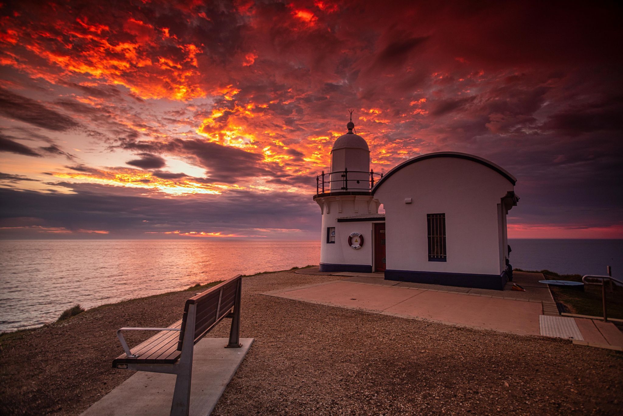 Sunrise Tacking Point Lighthouse Port Macquarie New South Wales, Australia