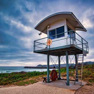 Surf Life saving Tower North Haven Beach NSW, Australia