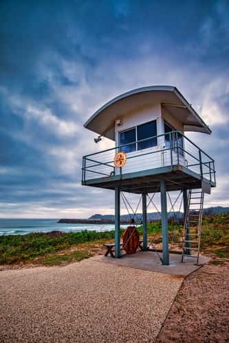 Surf Life saving Tower North Haven Beach NSW