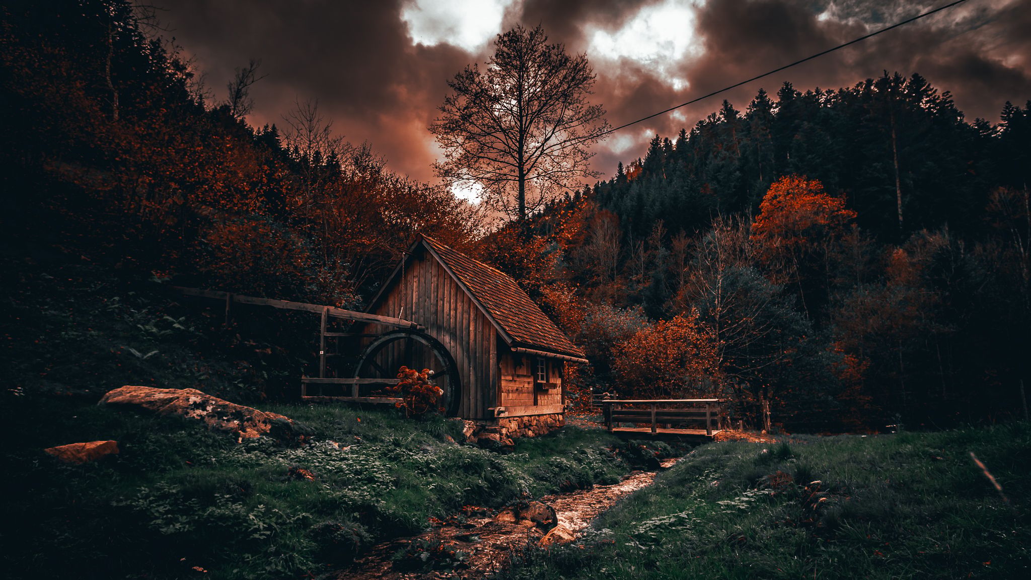 The Mill by the creek, Black Forest, Germany
