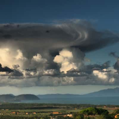 The morning after the storm, Italy