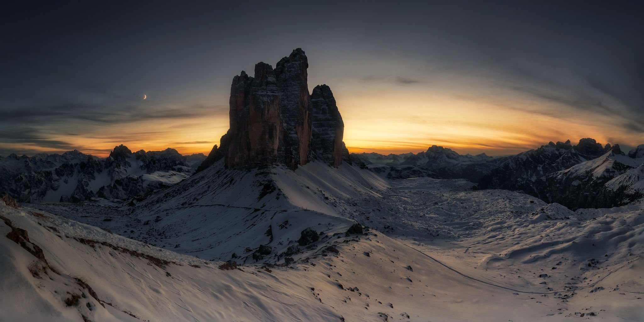 Tre Cime di Lavaredo, Dolomites, Italy
