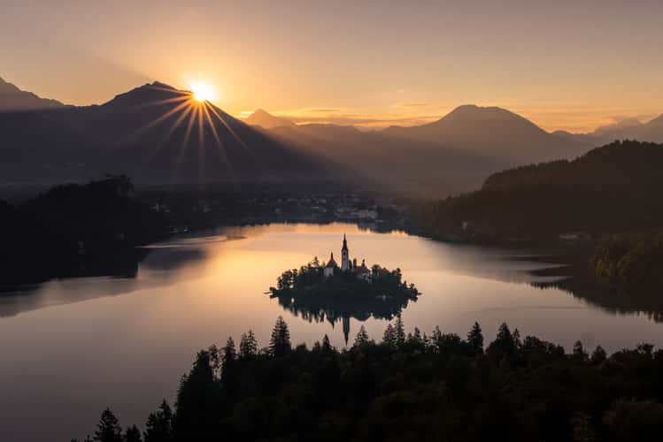 Lake Bled, Mala Osojnica Overlook