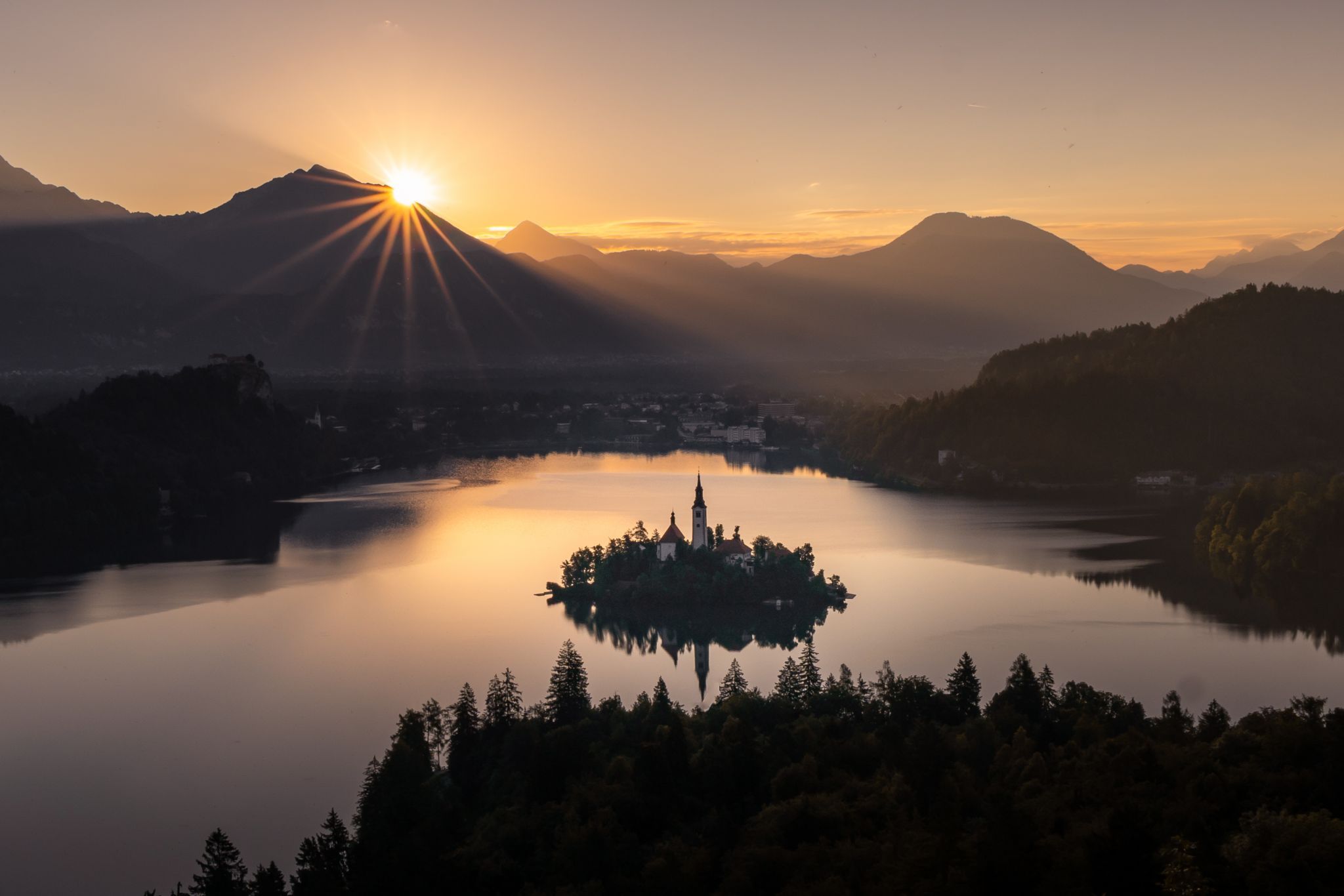 Lake Bled, Mala Osojnica Overlook, Slovenia