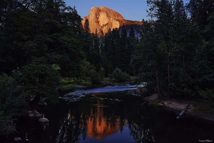 View of Half Dome