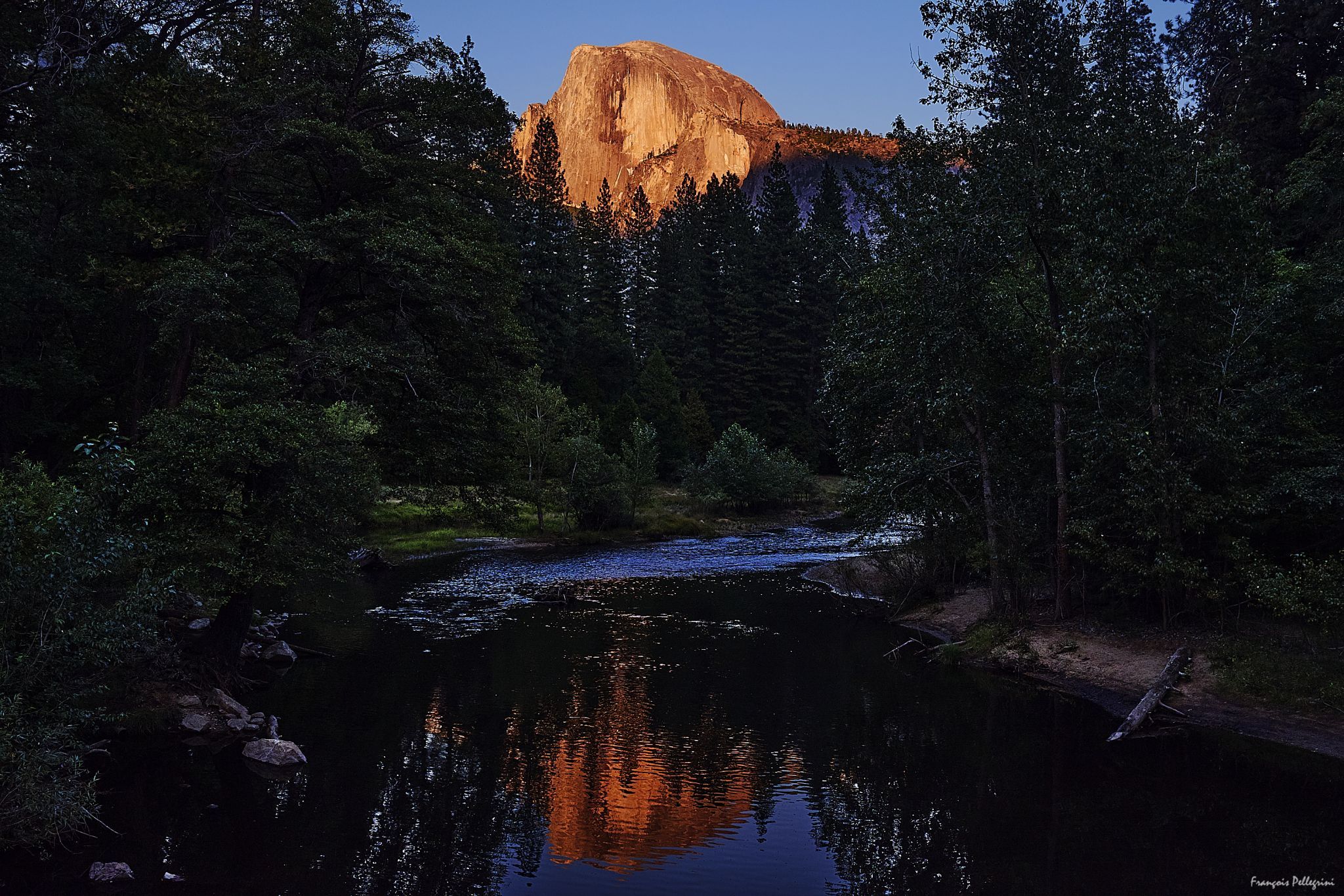 View of Half Dome, USA