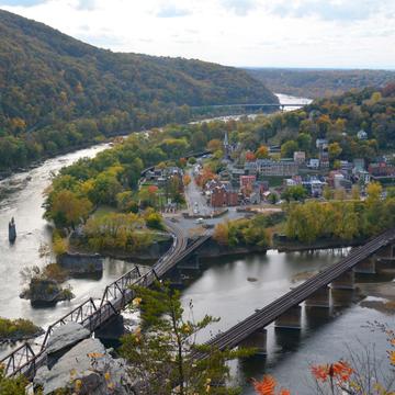 View of Harper's Ferry, USA