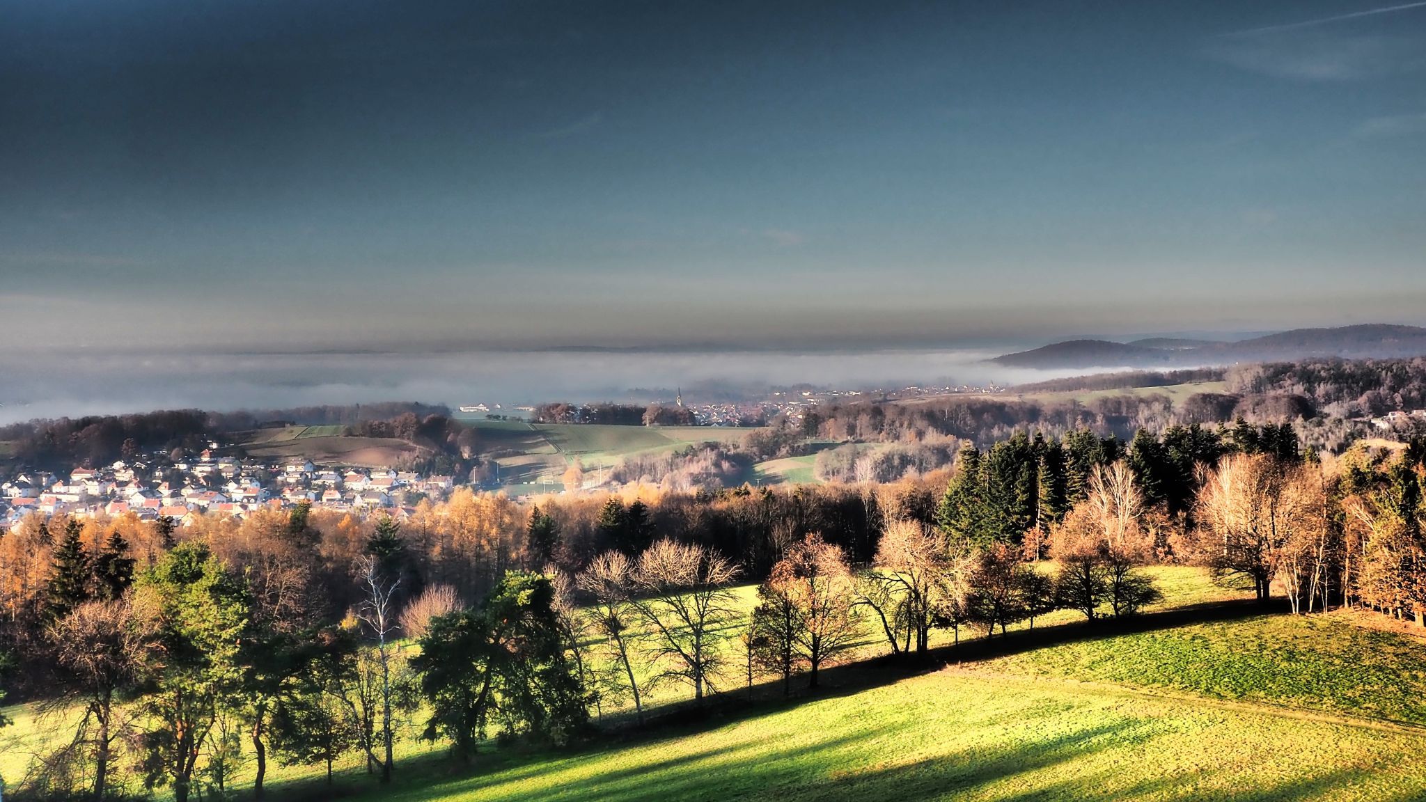 View of Kinzigtal, Germany