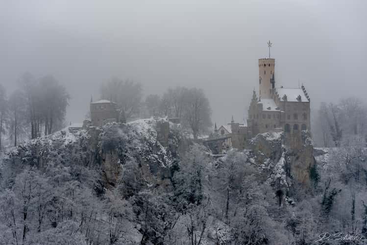 View on Burg Lichtenstein, Honau
