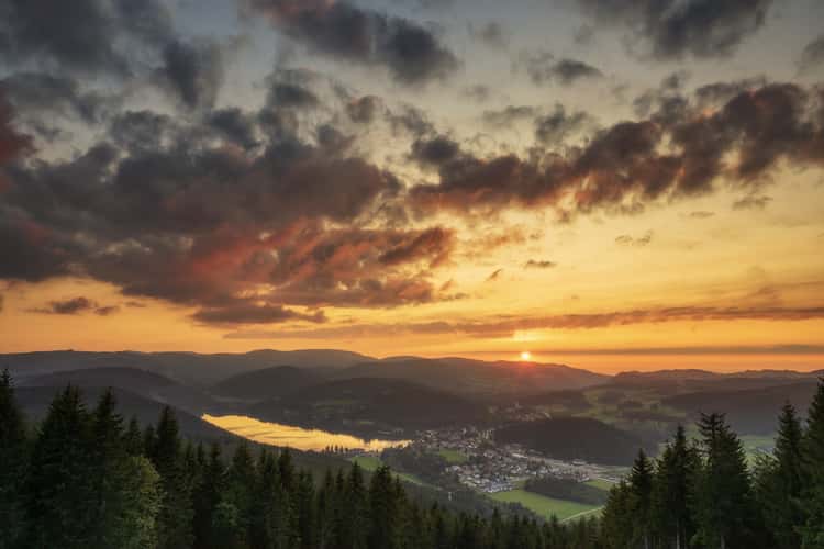 View over Titisee