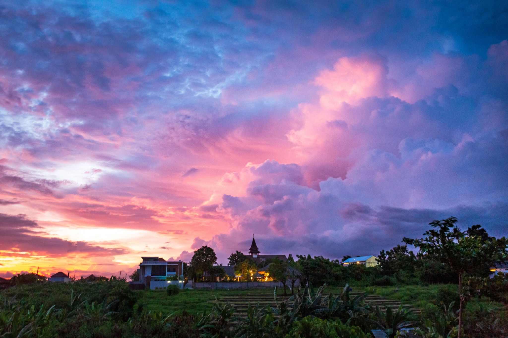Bali Church in Canggu, Indonesia