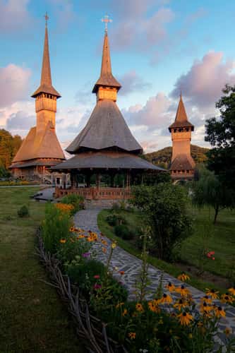 Barsana monastery (Maramures region, Romania)